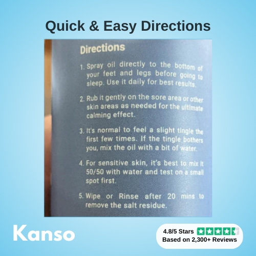 Kanso USP Grade Magnesium Oil